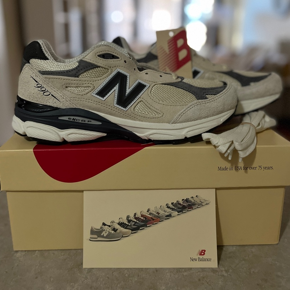 New Balance 990v3 / MiUSA Teddy Santis Moonbeam